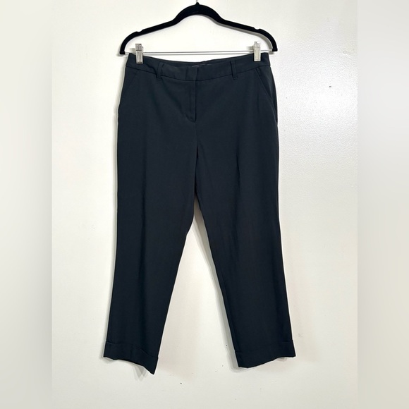 BCBGMaxAzria Black Ankle Pants Crop - Picture 2 of 7